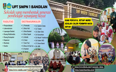 PENERIMAAN PESERTA DIDIK BARU (PPDB) UPT SMP NEGERI 1 BANGILAN SEGERA DIBUKA: PERSIAPKAN DIRI MENUJU JENJANG PRESTASI