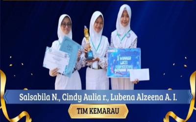 Buah Manis Perjuangan Panjang: Tim Kemarau UPT SMPN 1 Bangilan Sabet Juara 1 LKTI Astreon V.02